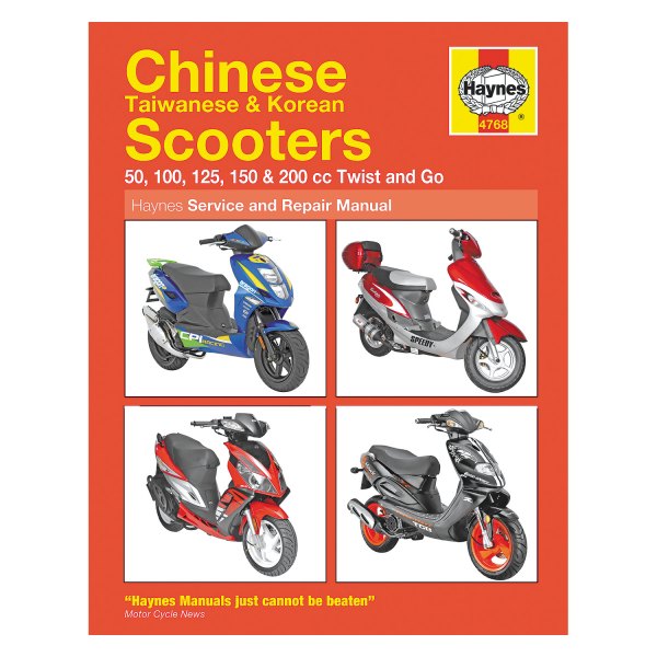 Haynes Manuals® - Chinese Scooters 2004-2009 Repair Manual