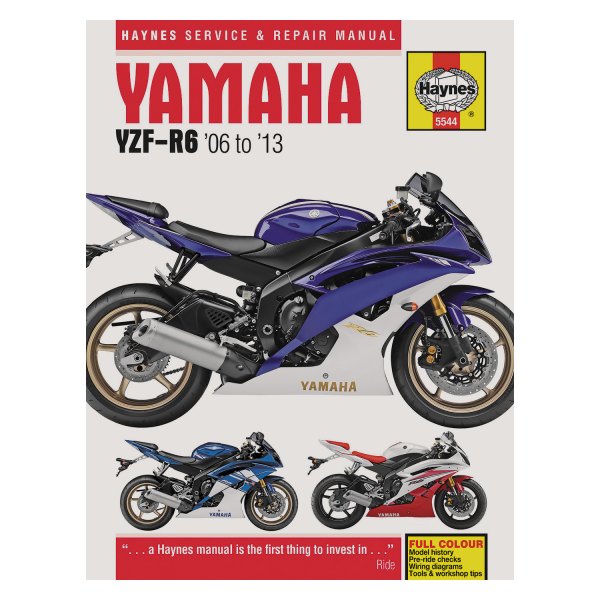 Haynes Manuals® - Yamaha YZF-R6 2006-2013 Repair Manual