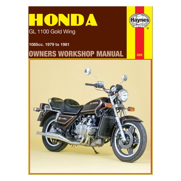 Haynes Manuals® - Honda Motorcycle GL1100 Gold Wing (1979 - 1981) Repair Manual