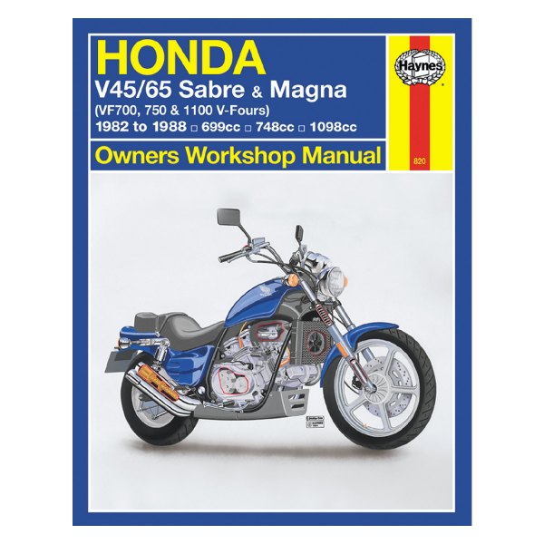 Haynes Manuals® - Honda Sabre/Magna 1982-1988 Owner's Workshop Manual