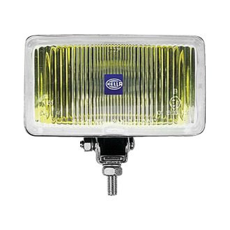 Hella® - 450-Series SAE/ECE 6.34"x3.54" 55W Rectangular Fog Beam Yellow Light