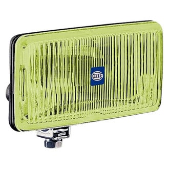 Hella® - 450-Series SAE/ECE 6.34"x3.54" 55W Rectangular Driving Beam Yellow Light