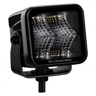 Hella® - Black Series Cube Flood Beam LED Lights (2.7", 3.2")