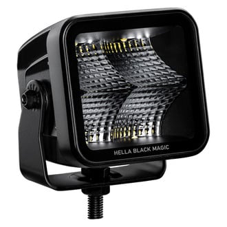 Hella® - Black Series 3.2" Cube Flood Beam LED Lights