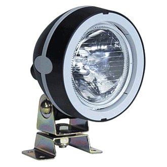 Hella® - Mega Beam Series 4.3" 55W Round Black/Gray Housing Close Range Beam Light