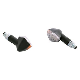 Highway Hawk® - Hexagon Style Black Plastic LED Turn Signal Lights