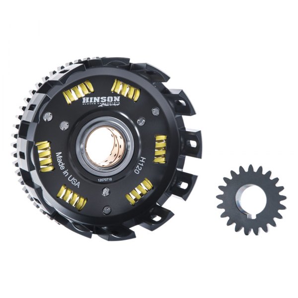 Hinson Clutch Components® - Billetproof™ Clutch Basket with Straight Cut Gears