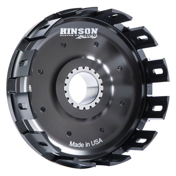 Hinson Clutch Components® - Billetproof™ Clutch Basket with Kickstarter Gear