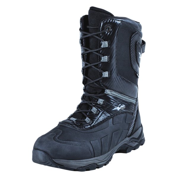 HMK® - Carbon Men's Boots (US 4, Black)