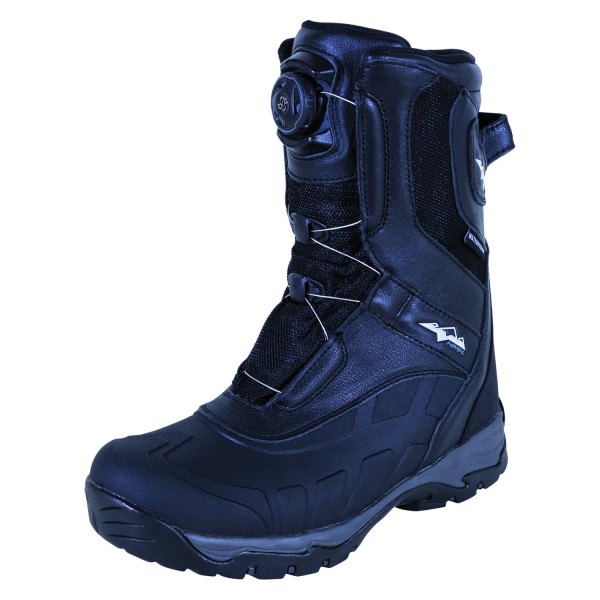 HMK® - Carbon Boa Men's Boots (US 4, Black)