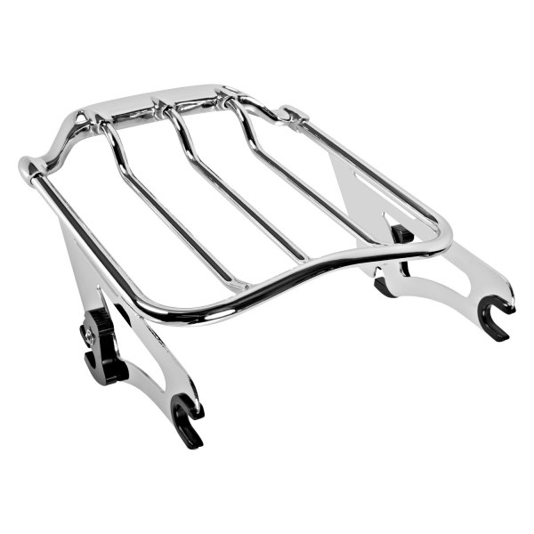 HogWorkz® - Air Wing Two Up Chrome Luggage Rack