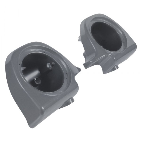 HogWorkz® - Charcoal/Denim Lower Vented Fairing 6.5" Speaker Pods
