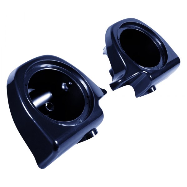 HogWorkz® - Big Blue Pearl Lower Vented Fairing 6.5" Speaker Pods