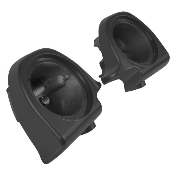 HogWorkz® - Black/Denim Lower Vented Fairing 6.5" Speaker Pods