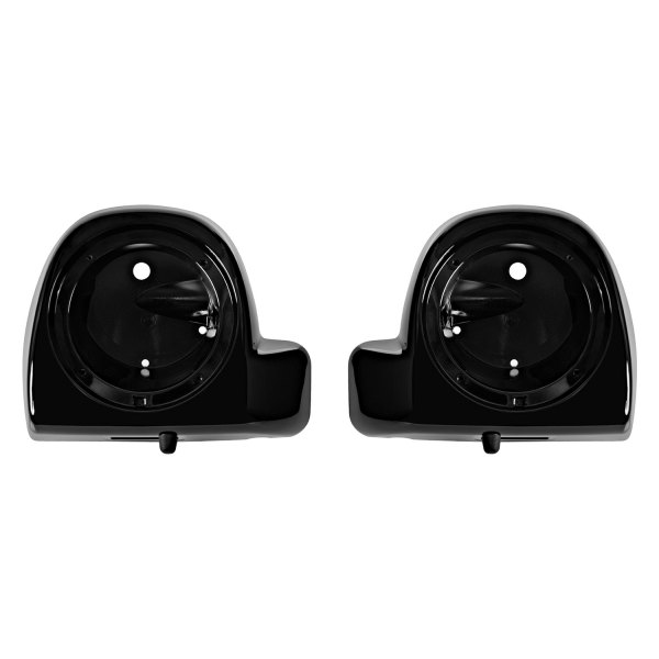 HogWorkz® - Vented Vivid Black Lower Vented Fairing 6.5" Speaker Pods