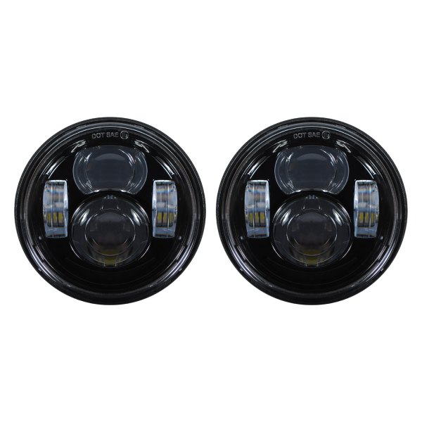 HogWorkz® - 4.65" Daymaker Style Black LED Headlight