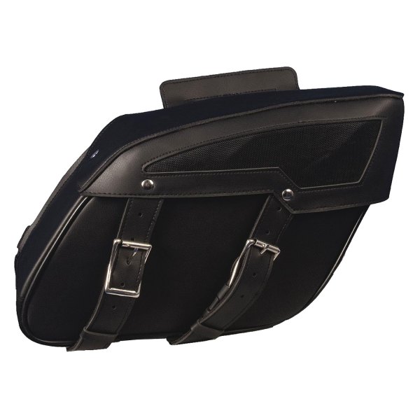 Hot Leathers® - PVC Black Saddlebags