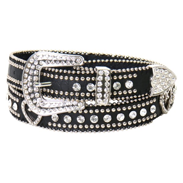 Hot Leathers® - Hearts and Studs Leather Belt
