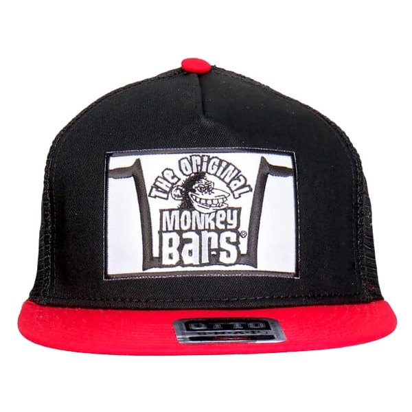 Hot Leathers® - Official Paul Yaffes Monkey Bars Snapback (Black/Red)