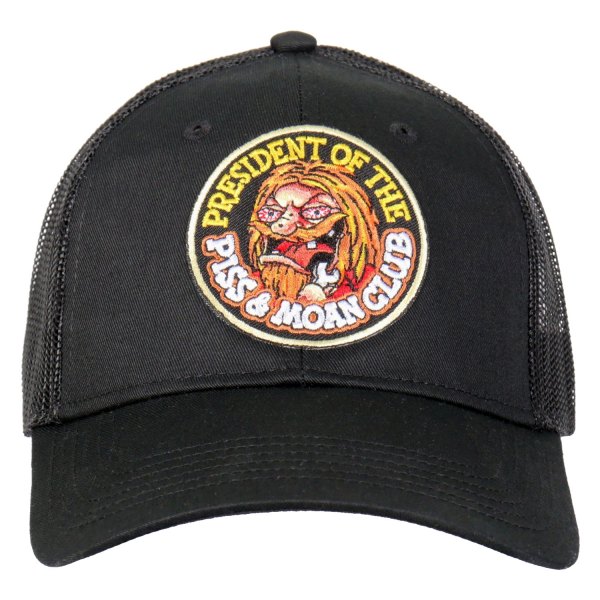 Hot Leathers® - Piss & Moan Club Trucker Hat (Black)