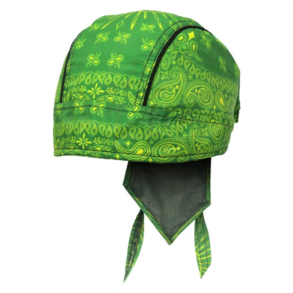 Hot Leathers® - Headwrap (Green Paisley)