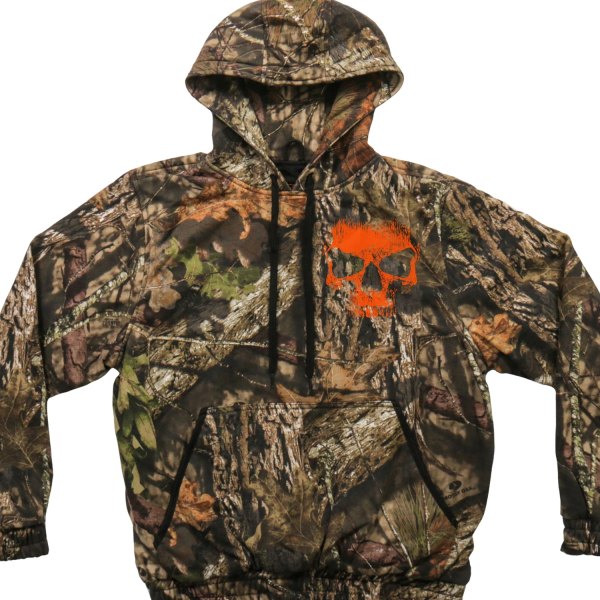 Hot Leathers® - Mossy Oak & Mashup Skull Jungle Hooded Sweatshirt (Large, Jungle)