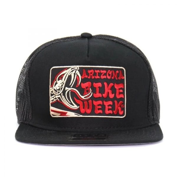 Hot Leathers® - Official 2020 Arizona Bike Week Rattler Hat (Black)