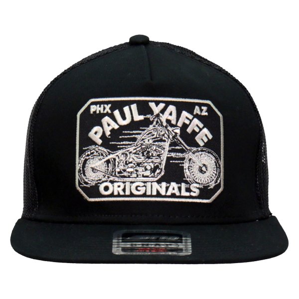 Hot Leathers® - Official Paul Yaffe'S Bagger Nation El Cadiente Snapback Hat (Black)