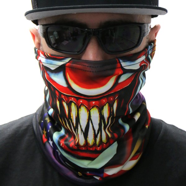 Hot Leathers® - Circus Clown Neck Gaiter