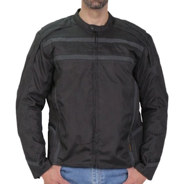 Hot Leathers® - Concealed Carry Pocket Jacket (Medium, Black)