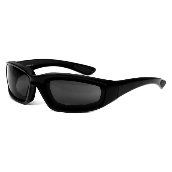 Hot Leathers® - Foam Padded Warrior Sunglasses (Mirror)