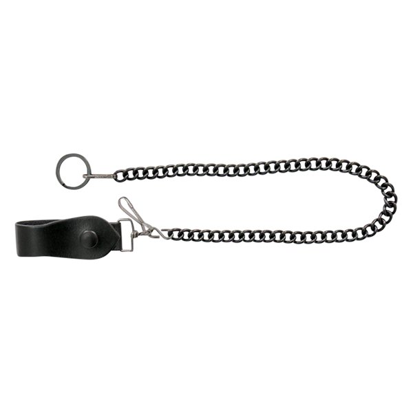 Hot Leathers® - 18" Black Metal Wallet Chain
