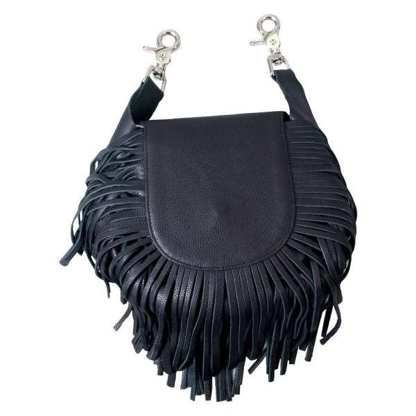  Hot Leathers® - Ladies Leather Clip Pouch with Fringe