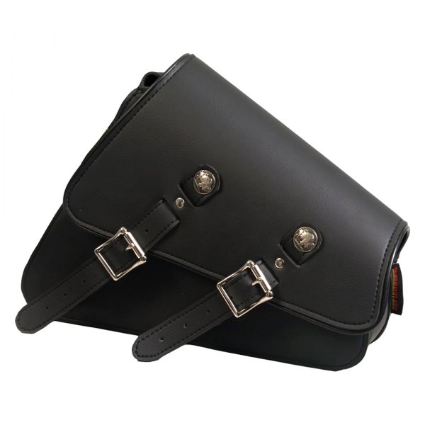 Hot Leathers® - Buffalo Black Left Side Swing Arm Bag
