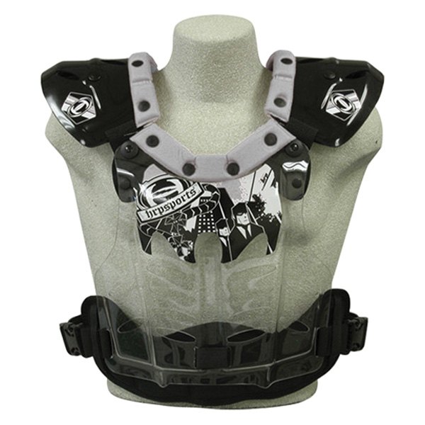 HRP Sports® - Flak Jak IMS Chest Protector (Peewee, Gray)