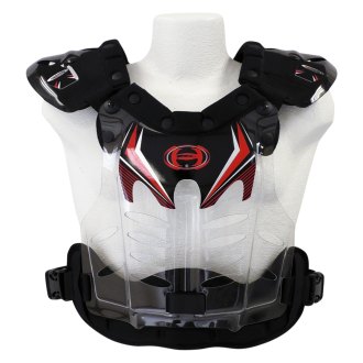 HRP Sports® 0601-R-11 - Flak Jak IMS Chest Protector (Peewee, Red)