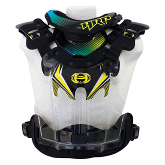 HRP Sports® - Flak Jak LT IMS Adult Chest Protector (Medium, Yellow)