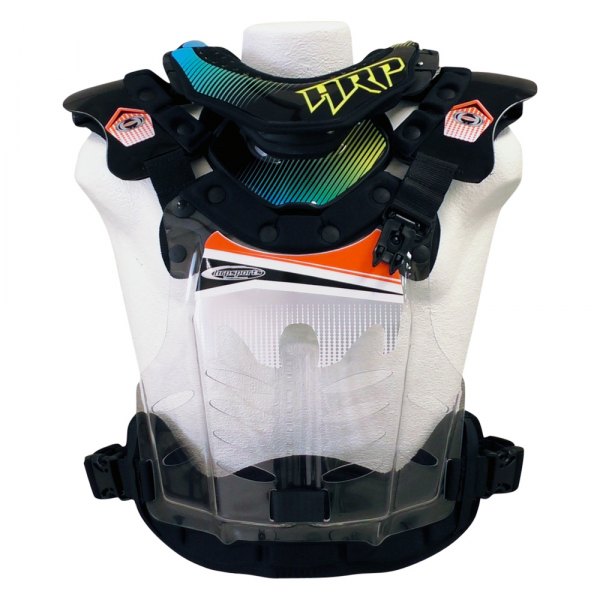 HRP Sports® - Flak Jak 1000 LT Adult Chest Protector (Large, Orange)