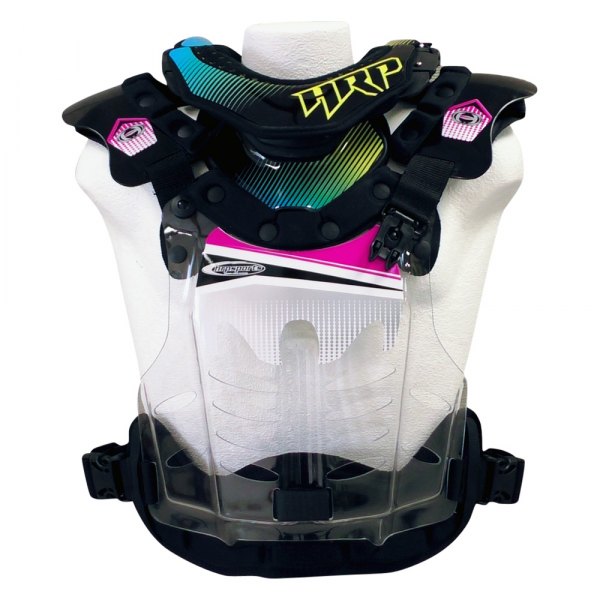 HRP Sports® - Flak Jak 1000 LT Adult Chest Protector (Medium, Pink)