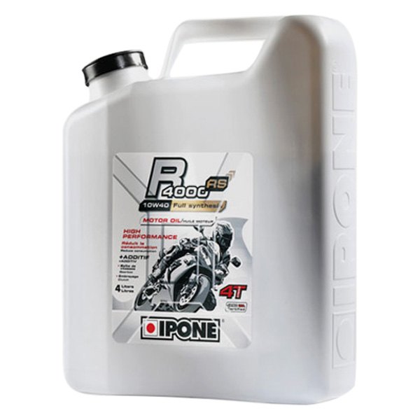 IPONE® - R4000 RS SAE 10W-40 Semi-Synthetic Engine Lubricant, 4 Liters