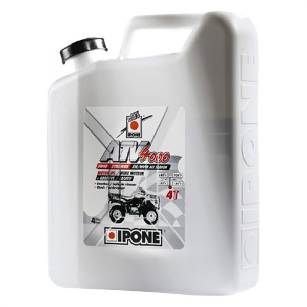  IPONE® - ATV 4000 SAE 5W-40 Semi-Synthetic Motor Oil & Additive, 60 Liters