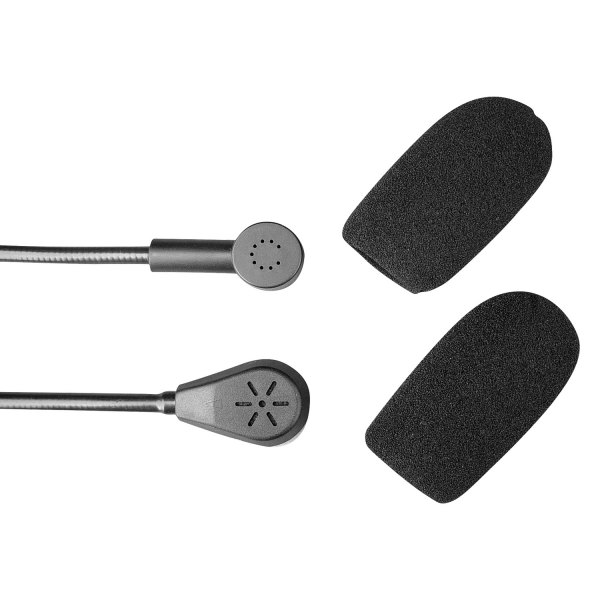 J&M® - Microphone Wind Socks Kit with Two large Boom-Mics