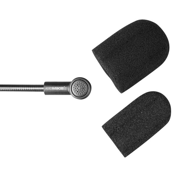 J&M® - Microphone Wind Socks Kit with One Small and One Large Boom-Mics