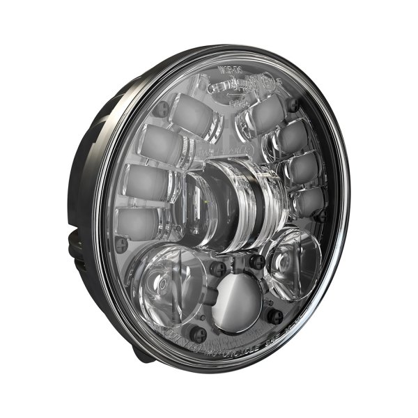 J.W. Speaker® - 8691 Adaptive 2 Dual Burn™ 5 3/4" Round Black Projector LED Headlight