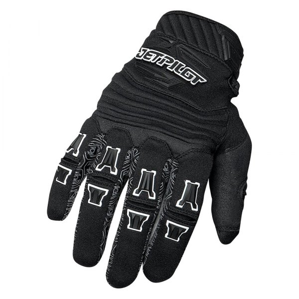 Jet Pilot® - Full Finger Gloves (Small, Black)