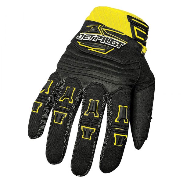 Jet Pilot® - Full Finger Gloves (Medium, Yellow)