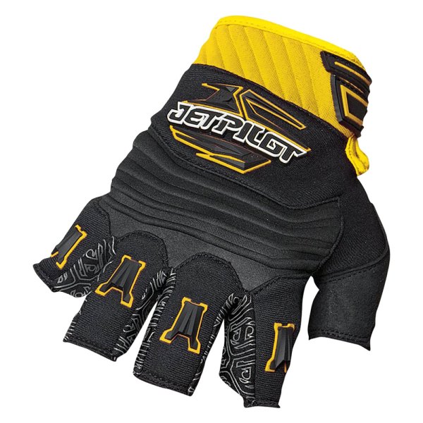 Jet Pilot® - Short Finger Gloves (Small, Yellow)