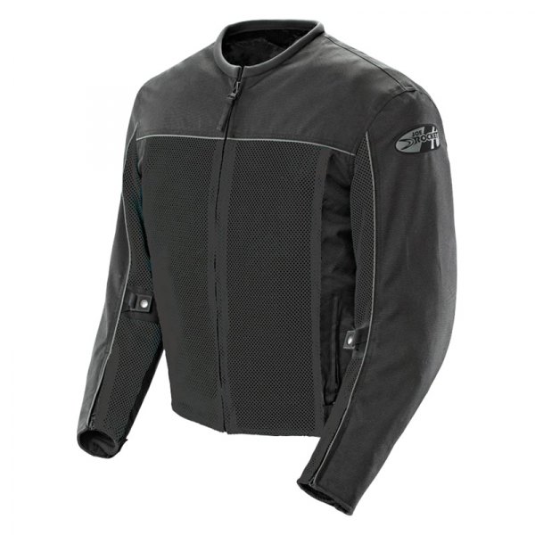 Joe Rocket® - Velocity Mesh Men's Textile Jacket (Small, Black/Black)