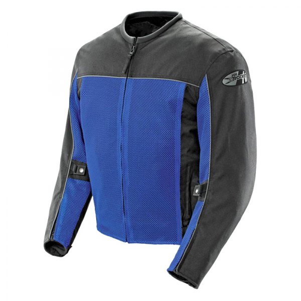 Joe Rocket® - Velocity Mesh Men's Textile Jacket (Medium, Blue/Black)