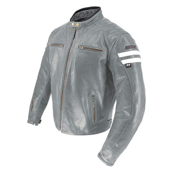 Joe Rocket® - Classic 92 Jacket (Large, Gray/White)